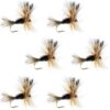 Black Humpy Classic Trout Dry Fly Fishing Fl Dry Flies Nymphs Fly Fishing Flies Kit