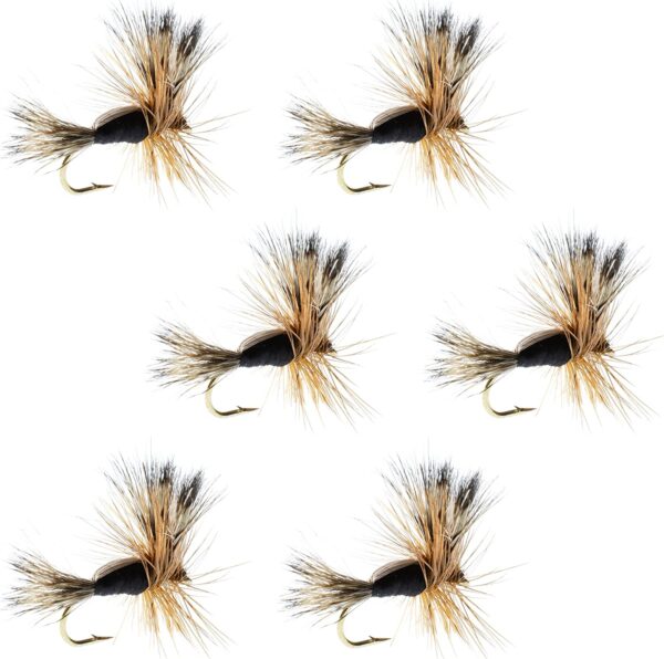 Black Humpy Classic Trout Dry Fly Fishing Fl Dry Flies Nymphs Fly Fishing Flies Kit