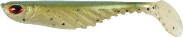 PowerBait Ripple Shad Soft Bait - Green Back  Fishing Artificial Bait Soft Plastic Lures