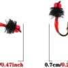 OutdoorFishing Fly Fishing Flies Kit -35-40P Dry Flies Nymphs Fly Fishing Flies Kit - Image 3