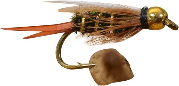 12 Flies Bead Head Prince Nymph Fishing Flie Dry Flies Nymphs Fly Fishing Flies Kit
