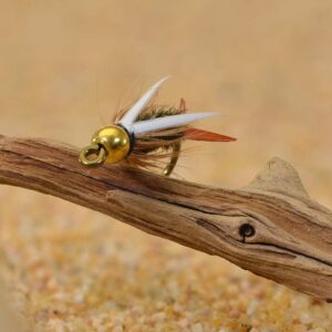 12 Flies Bead Head Prince Nymph Fishing Flie Dry Flies Nymphs Fly Fishing Flies Kit