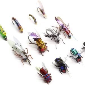 Fly Fishing Flies Realistic Dry Wet Nymph Tr Dry Flies Nymphs Fly Fishing Flies Kit
