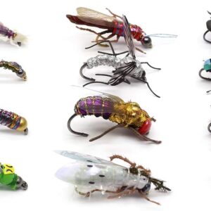 Fly Fishing Flies Realistic Dry Wet Nymph Tr Dry Flies Nymphs Fly Fishing Flies Kit