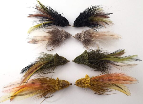 Fishing Bass Pike Flies Divers Size 6  8 in  Dry Flies Nymphs Fly Fishing Flies Kit - Image 2