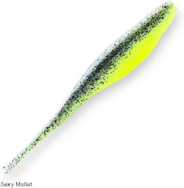 SJS4-60PK5 Elaztech Jerk Shadz Scented Swimba Fishing Artificial Bait Soft Plastic Lures - Image 4