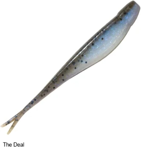SJS4-60PK5 Elaztech Jerk Shadz Scented Swimba Fishing Artificial Bait Soft Plastic Lures - Image 8