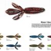 YUM Wooly Bug Creature Bait Soft Plastic Bass Fishing Artificial Bait Soft Plastic Lures - Image 2