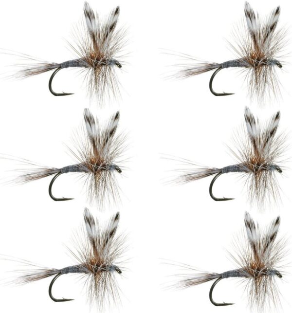 Adams Classic Trout Dry Fly Fishing Flies  Dry Flies Nymphs Fly Fishing Flies Kit