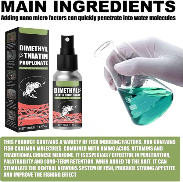 60ml Fish Attractant Spray High Concentration Fishing Artificial Bait Soft Plastic Lures - Image 5