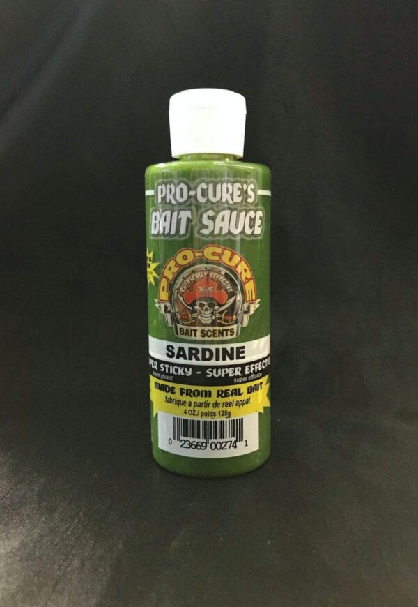 Sardine Bait Sauce  4 Ounce  Green Fishing Artificial Bait Soft Plastic Lures - Image 2