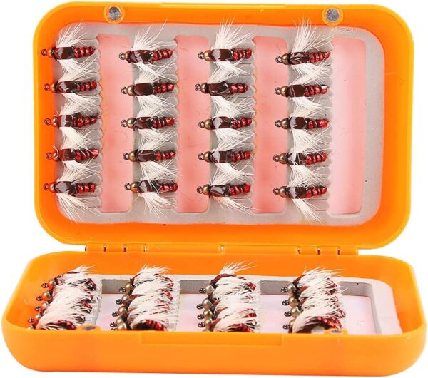 Fly Fishing Flies Kit  High Carbon Steel Fly Dry Flies Nymphs Fly Fishing Flies Kit