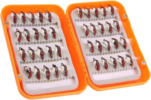 Fly Fishing Flies Kit  High Carbon Steel Fly Dry Flies Nymphs Fly Fishing Flies Kit - Image 3