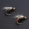 Fly Fishing Flies Kit  High Carbon Steel Fly Dry Flies Nymphs Fly Fishing Flies Kit - Image 6