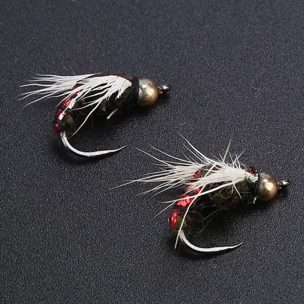 Fly Fishing Flies Kit  High Carbon Steel Fly Dry Flies Nymphs Fly Fishing Flies Kit - Image 6