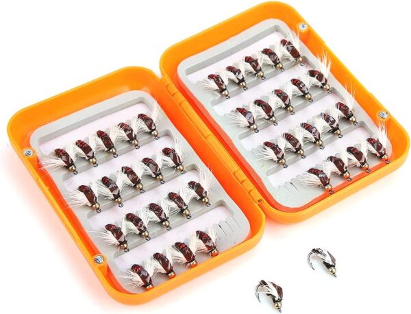 Fly Fishing Flies Kit  High Carbon Steel Fly Dry Flies Nymphs Fly Fishing Flies Kit - Image 7