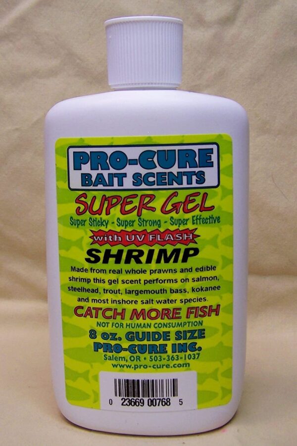 Shrimp Super Gel  8 Ounce Fishing Artificial Bait Soft Plastic Lures - Image 2