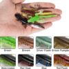 6 Pack Soft Fishing Baits  3.2 Inches Tadpole Fishing Artificial Bait Soft Plastic Lures - Image 5