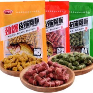 100Pcs/50pcs Carp Baits River Sea Fishing Tac Fishing Artificial Bait Soft Plastic Lures
