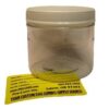 Egg Storage Jar  Pint  16 Ounce Fishing Artificial Bait Soft Plastic Lures
