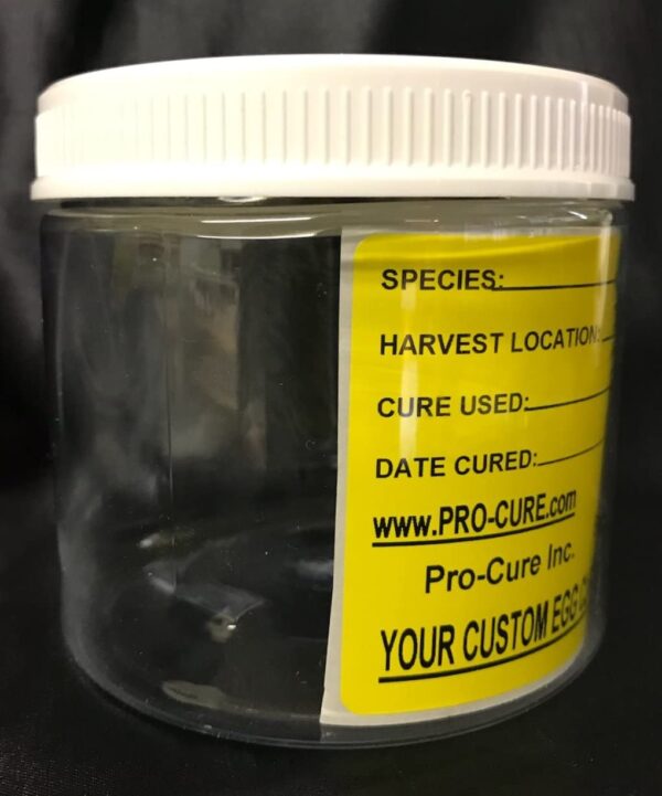 Egg Storage Jar  Pint  16 Ounce Fishing Artificial Bait Soft Plastic Lures - Image 3