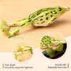 Topwater Frog Lure Bass Trout Fishing Lures  Dry Flies Nymphs Fly Fishing Flies Kit - Image 3