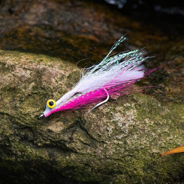 6pcs Clouser Deep Minnow Fishing Flies Strea Dry Flies Nymphs Fly Fishing Flies Kit - Image 5
