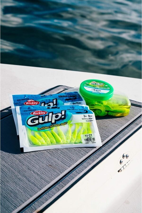 Gulp! Alive! Swimming Mullet Soft Fishing Bai Fishing Artificial Bait Soft Plastic Lures - Image 8