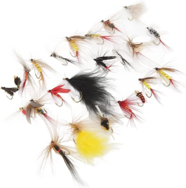 Fly Fishing Lure Design Fly Fishing Tackle w Dry Flies Nymphs Fly Fishing Flies Kit - Image 8