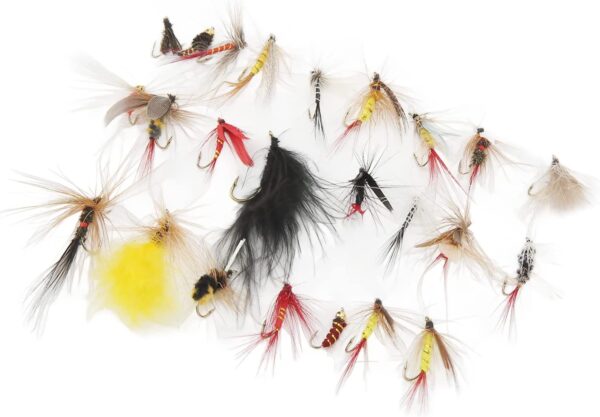Fly Fishing Lure Design Fly Fishing Tackle w Dry Flies Nymphs Fly Fishing Flies Kit - Image 9