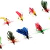 Lifelike Bait 10pcs Artificial Fishing Lures Dry Flies Nymphs Fly Fishing Flies Kit - Image 2