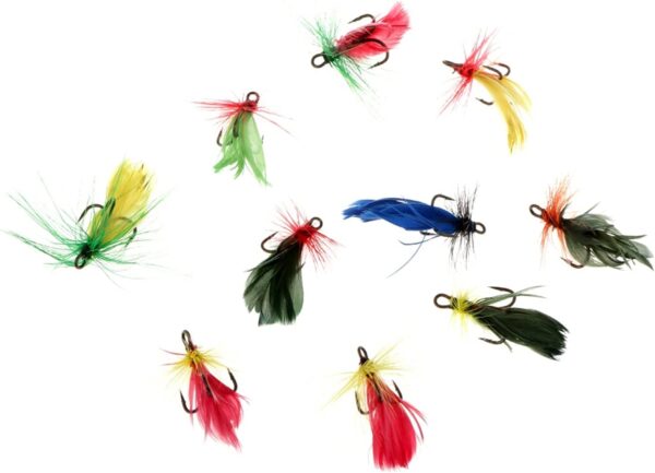 Lifelike Bait 10pcs Artificial Fishing Lures Dry Flies Nymphs Fly Fishing Flies Kit - Image 3