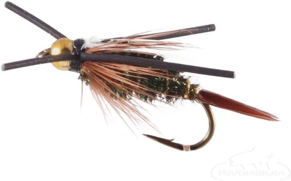 Prince Nymph Assortment Kit with Fly Box  Be Dry Flies Nymphs Fly Fishing Flies Kit - Image 7