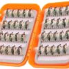 Fishing Bait  Fishing Lures 40pcs Lifelike F Dry Flies Nymphs Fly Fishing Flies Kit - Image 3