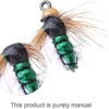 Fishing Bait  Fishing Lures 40pcs Lifelike F Dry Flies Nymphs Fly Fishing Flies Kit - Image 6