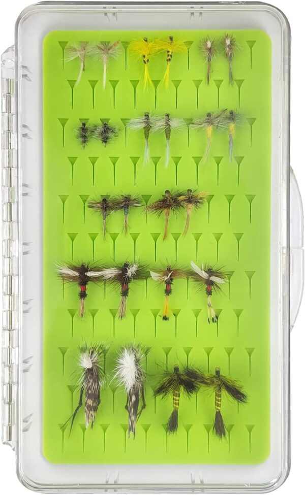 Best Assortment Flies Combo Carp Flies Wet T Dry Flies Nymphs Fly Fishing Flies Kit - Image 2