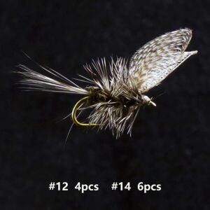 YZD Wally Wing Callibaetis by Fly Fishing Fl Dry Flies Nymphs Fly Fishing Flies Kit