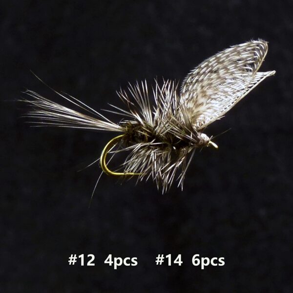 YZD Wally Wing Callibaetis by Fly Fishing Fl Dry Flies Nymphs Fly Fishing Flies Kit - Image 2