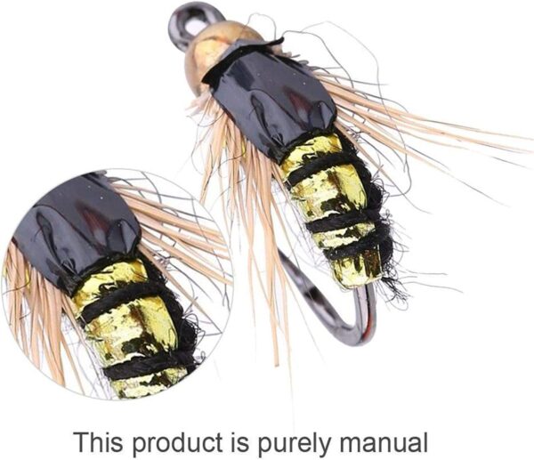 Fly Fishing Lures  Lightweight and Durable T Dry Flies Nymphs Fly Fishing Flies Kit - Image 4