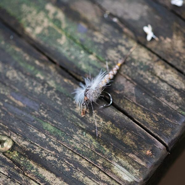 Hand Tied Fly Fishing Dry Flies Assortment w Dry Flies Nymphs Fly Fishing Flies Kit - Image 5