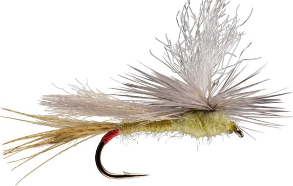 Parachute Yellow Sally Dry Fly 6 Pack Dry Flies Nymphs Fly Fishing Flies Kit