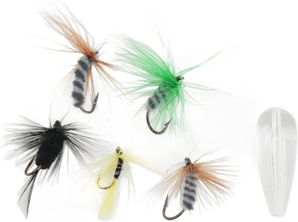Fly Fishing Lure Kit  Big Temptation Fly Fis Dry Flies Nymphs Fly Fishing Flies Kit - Image 3