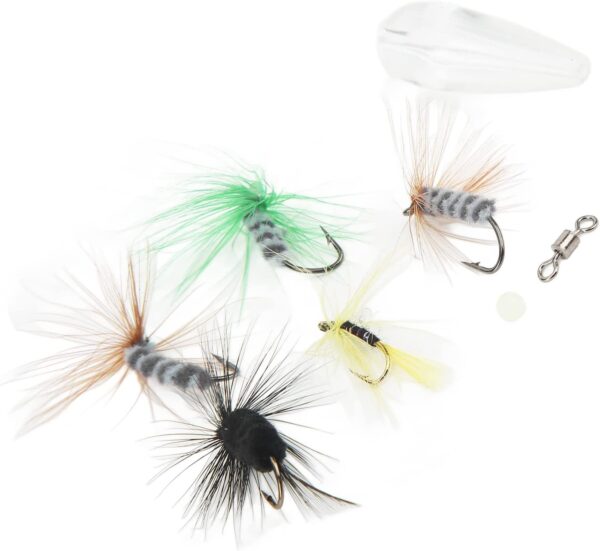 Fly Fishing Lure Kit  Big Temptation Fly Fis Dry Flies Nymphs Fly Fishing Flies Kit - Image 4