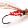 Handmade Fly Fishing Lures Wet/Dry Flies w Dry Flies Nymphs Fly Fishing Flies Kit