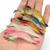 ??Happy Shopping Day?? 5pcs Soft Luminous Shrim Fishing Artificial Bait Soft Plastic Lures
