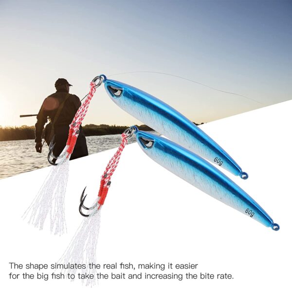 Artificial Fishing Lures  2Pcs Fishing Lure  Dry Flies Nymphs Fly Fishing Flies Kit - Image 8
