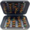 Fly Fishing Flies Kit Trout Steelhead Salmon Dry Flies Nymphs Fly Fishing Flies Kit
