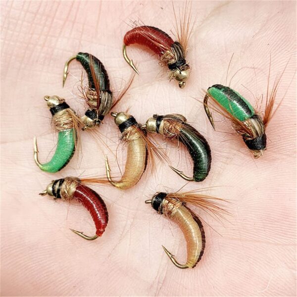 Fly Fishing Flies Kit Trout Steelhead Salmon Dry Flies Nymphs Fly Fishing Flies Kit - Image 3
