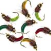 Fly Fishing Flies Kit Trout Steelhead Salmon Dry Flies Nymphs Fly Fishing Flies Kit - Image 8