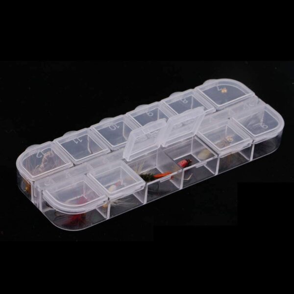 12x Fishing Flies Simulation Nymphs Fisherma Dry Flies Nymphs Fly Fishing Flies Kit - Image 2
